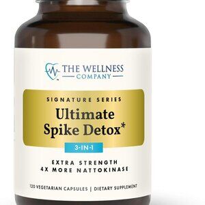 Ultimate  Spike detox,  120 ct with Nattokinase,( new sealed)
